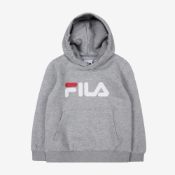 Fila Uno Hood - Poikien T Paita - Harmaat | FI-90874